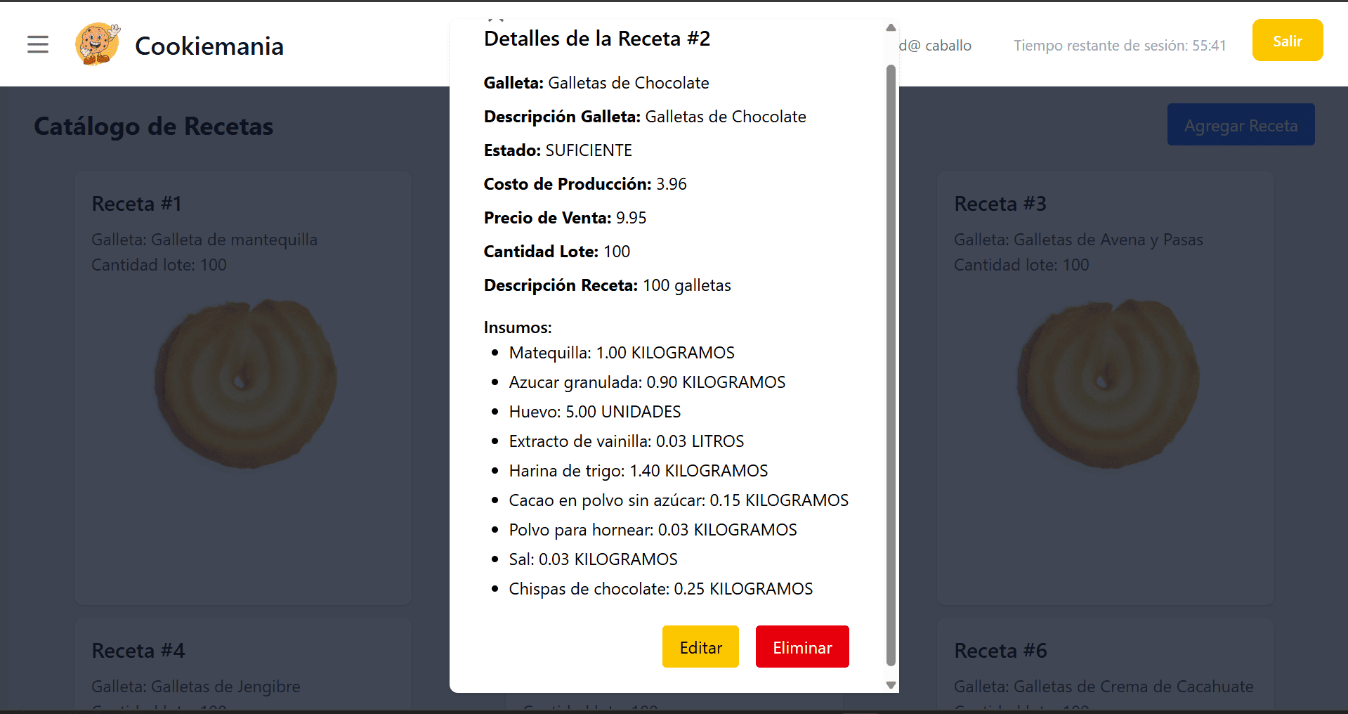 Screenshot 11 of Sistema POS Cookiemania