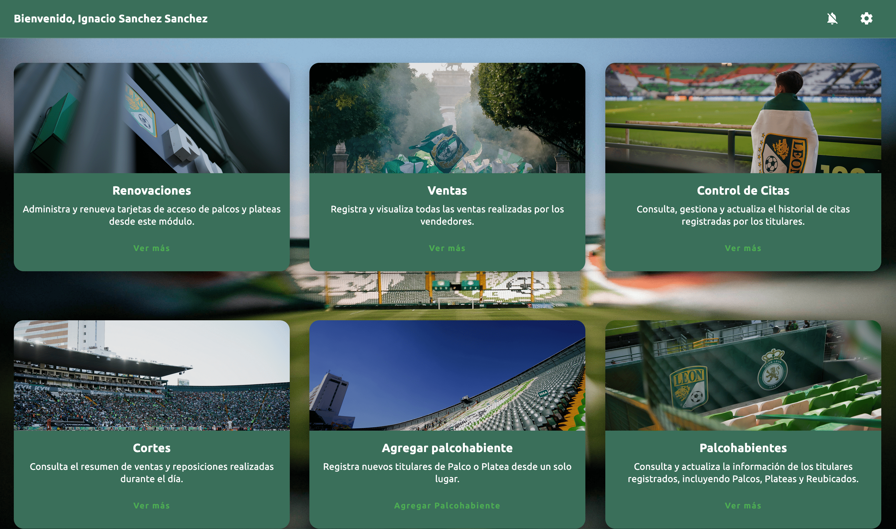 Screenshot 2 of Renovación de palcos y plateas