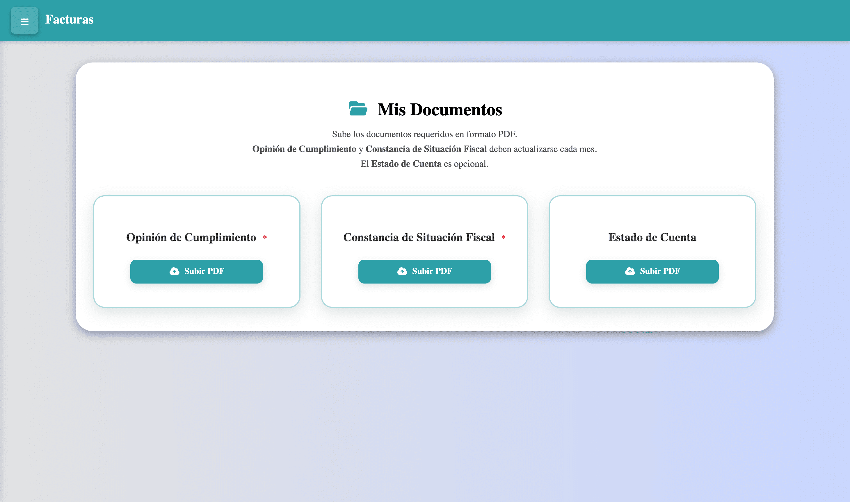 Screenshot 5 of Portal de Proveedores y Facturas