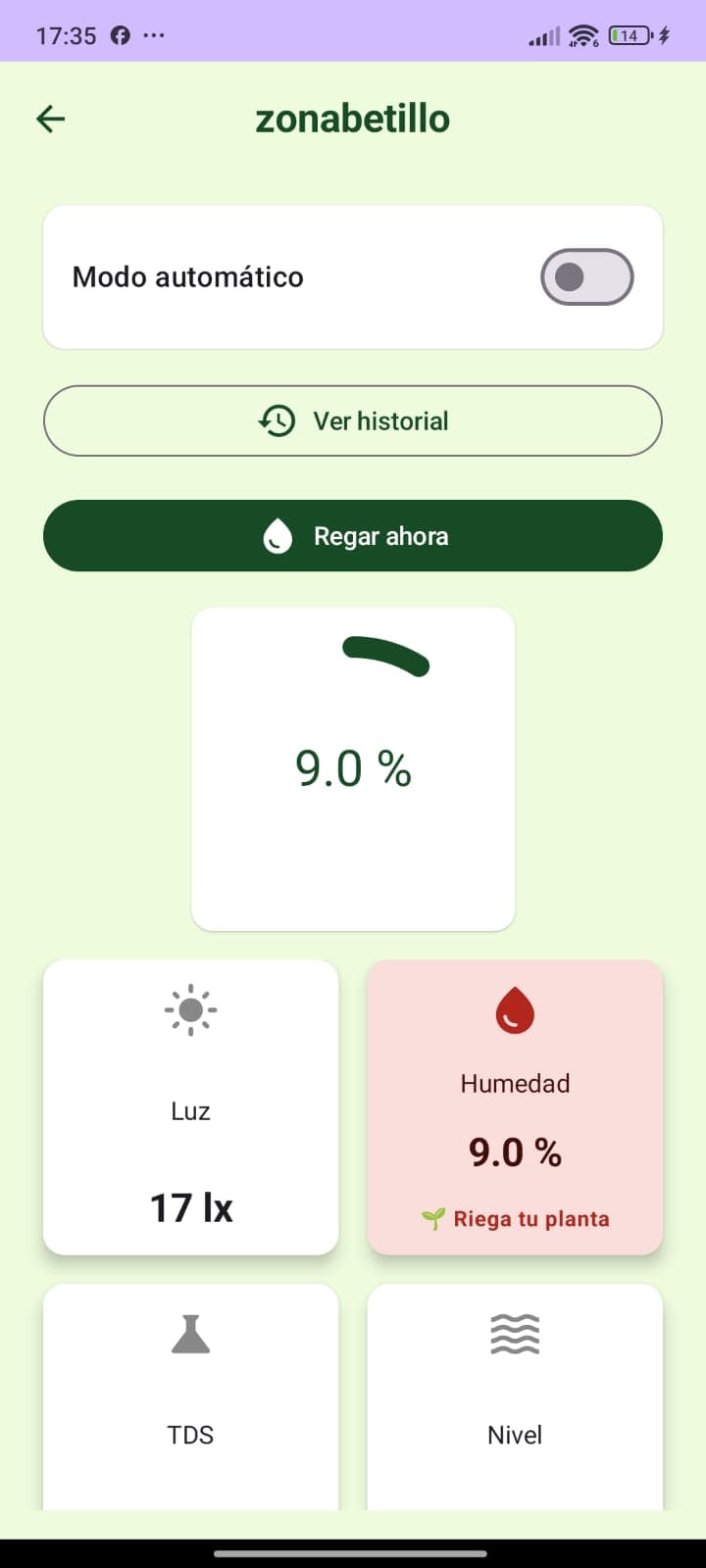 Screenshot 9 of Tlaloc IOT - App de Control de Riego